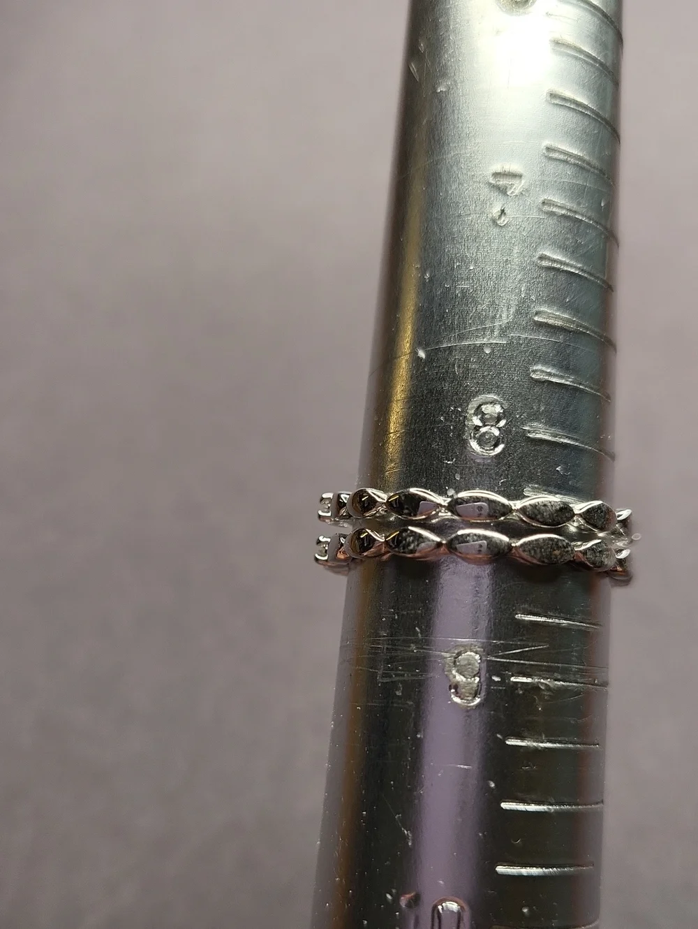 Silver Blue Gemstone Cocktail Ring